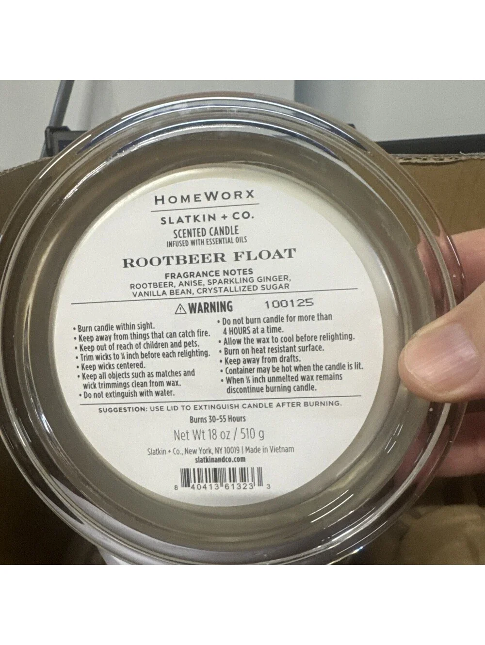 Homeworx by SLATKIN + CO  Rootbeer Float 18oz. 4-Wick Jar Candle Set Of 2